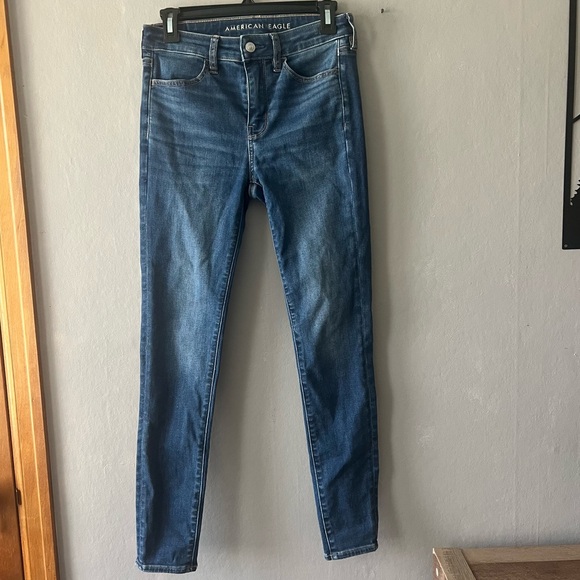 American Eagle High Rise Jeggings Size 4 - Picture 1 of 6